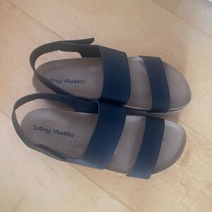 Worn once Dirty Laundry platform sandals